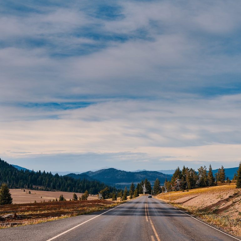 The Road to Crater Lake