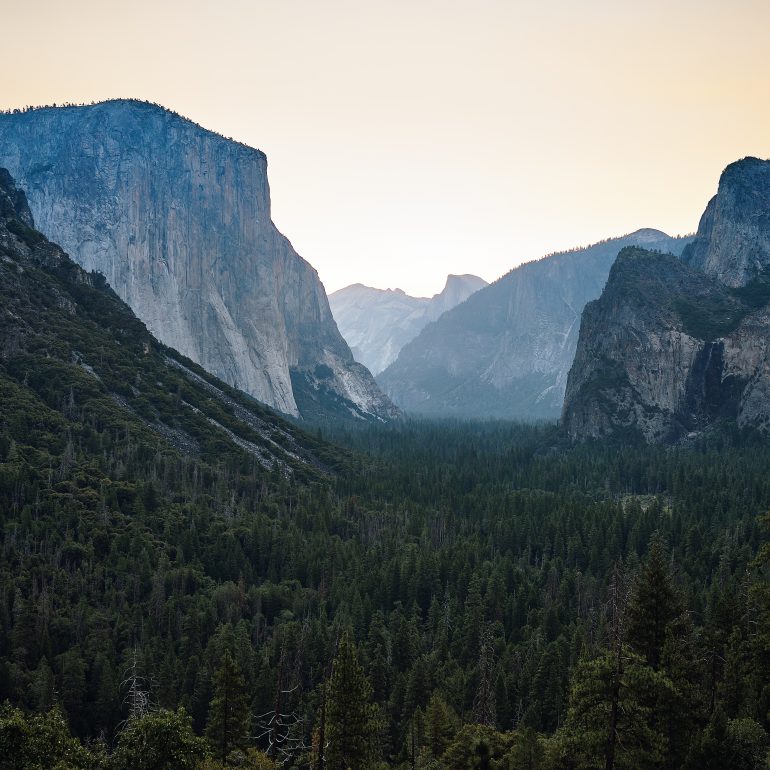 Dawn from Tunnel View
