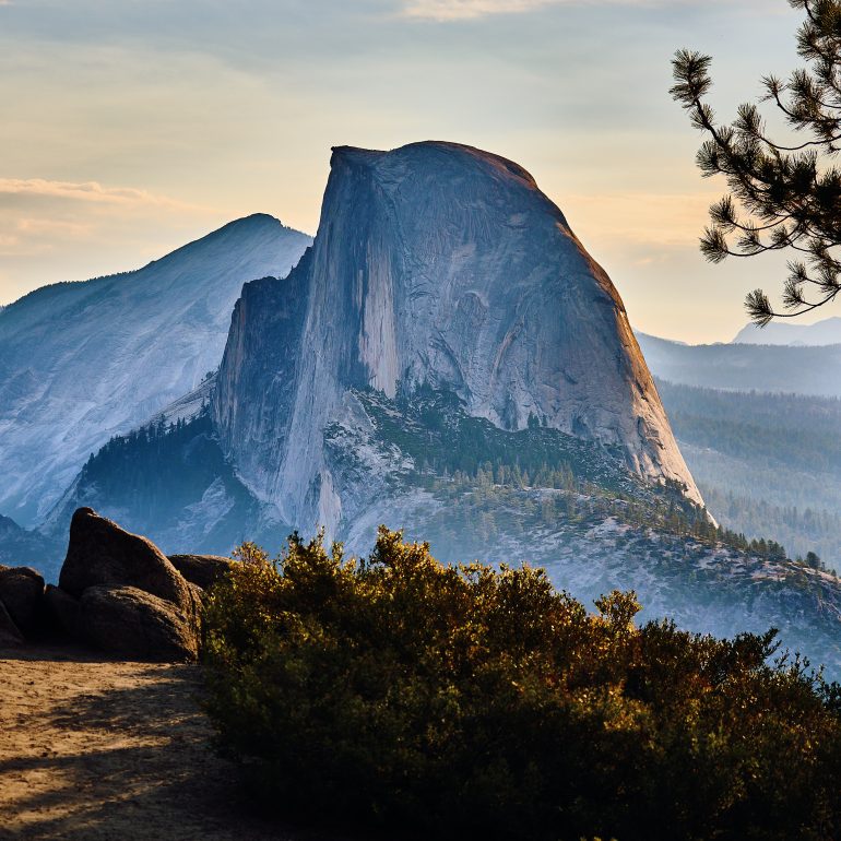 Half Dome from Glacier Point