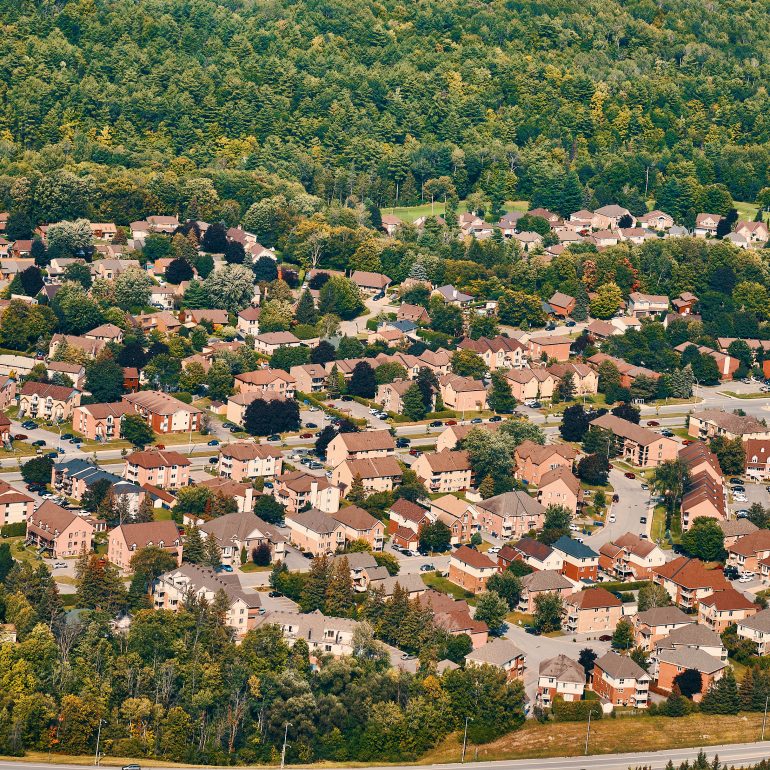 Aerial View of Gatineau