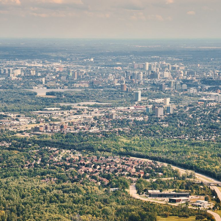 Aerial View of Gatineau