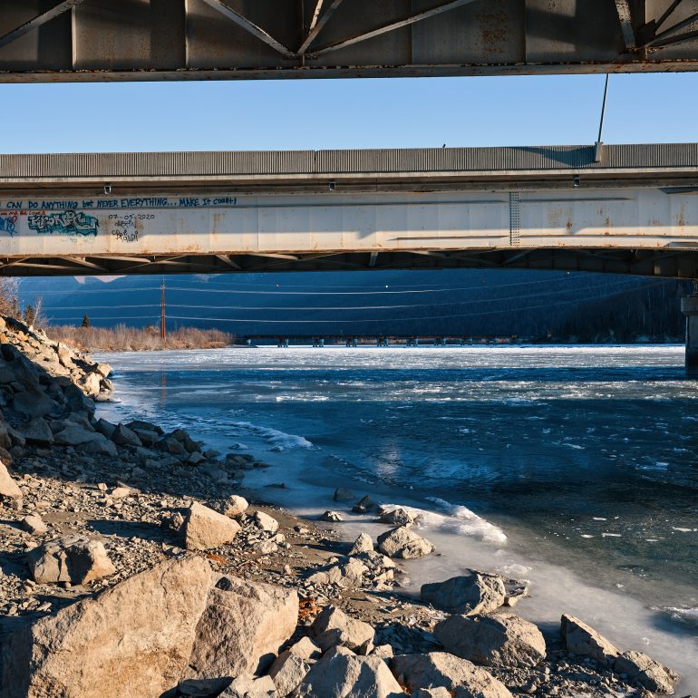 Glenn Highway over Knik River