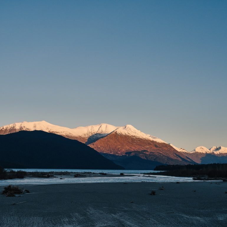 Snow River and Kenai Mountains