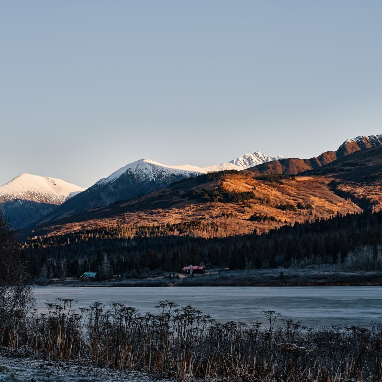 Summit Lake along Seward Highway