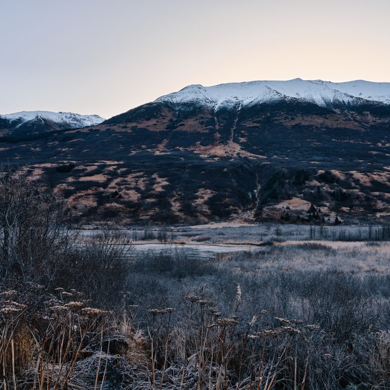 Summit Lake along Seward Highway