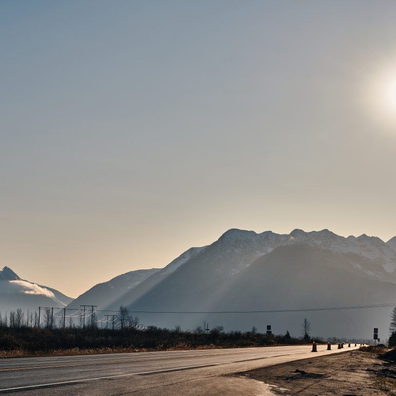 Turnagain Arm Along Seward Highway