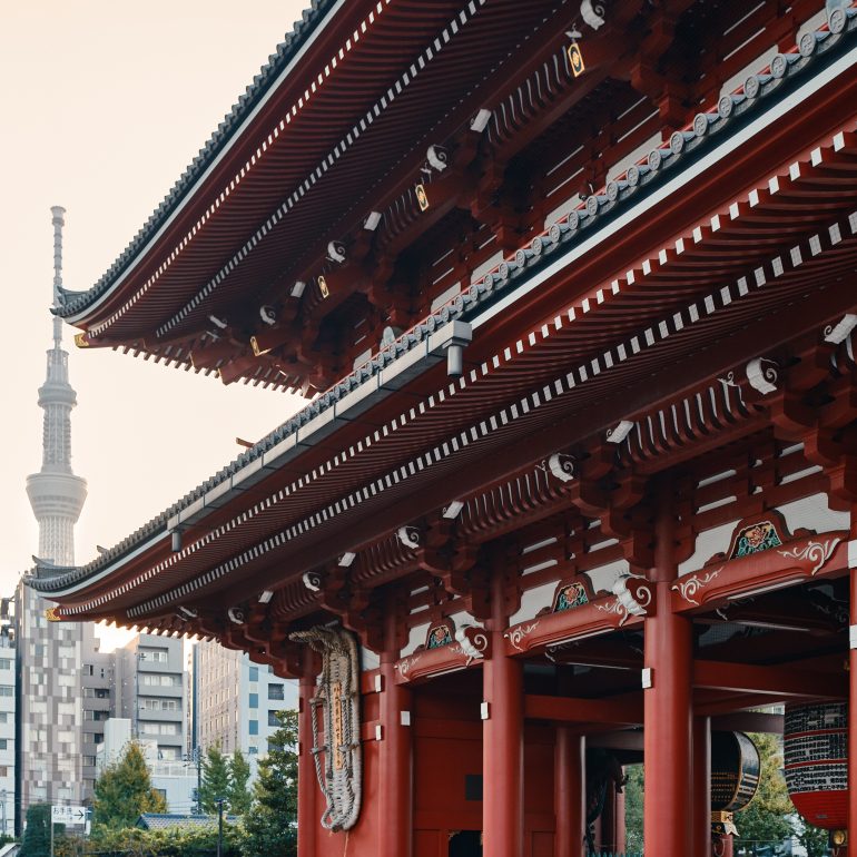 Hōzōmon & Skytree