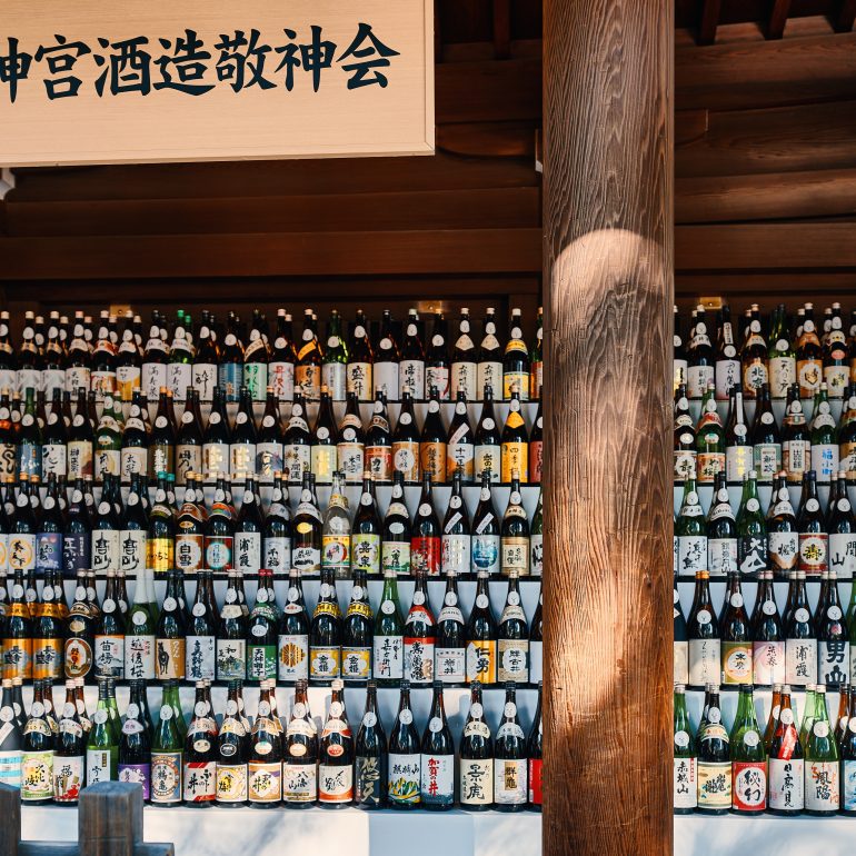 Meiji Shrine wine