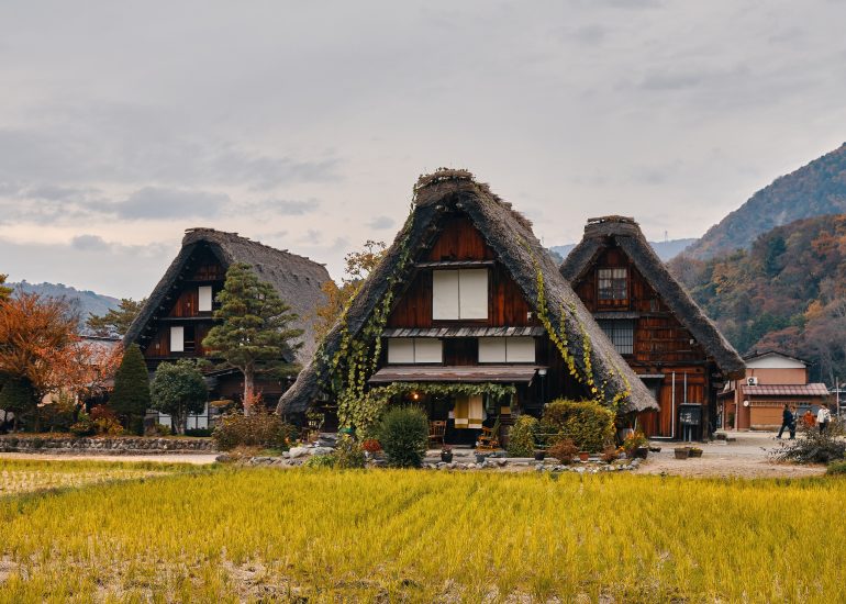 Shirakawago Three Houses