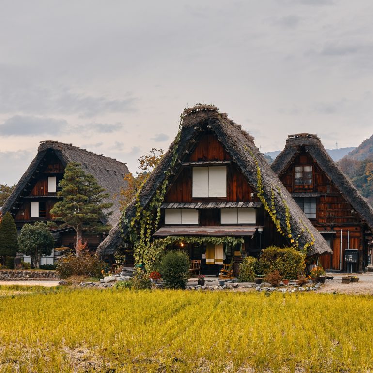 Shirakawago Three Houses