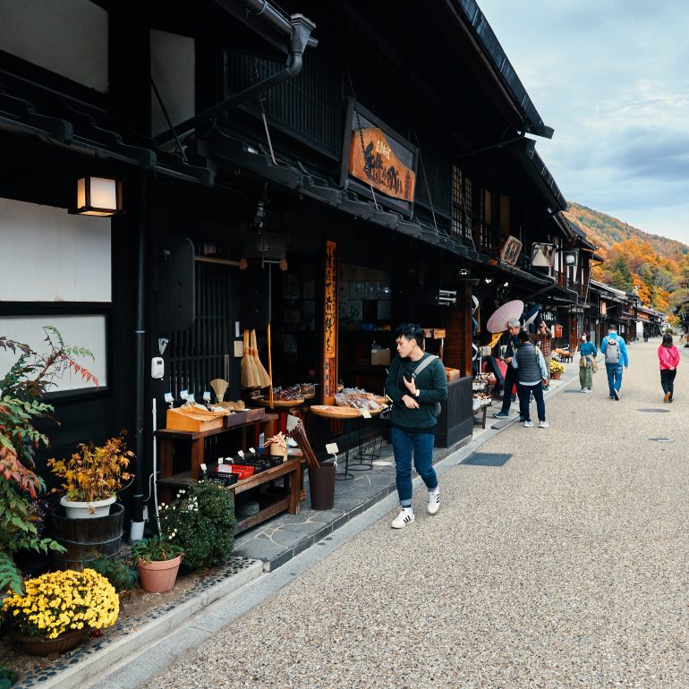 Nakasendō Trail in Narai-juku