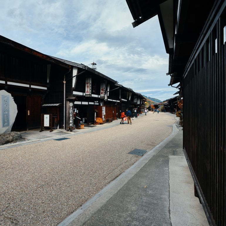 Nakasendō Trail in Narai-juku