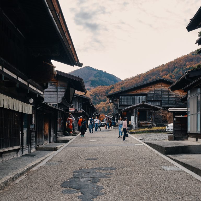 Nakasendō Trail in Narai-juku