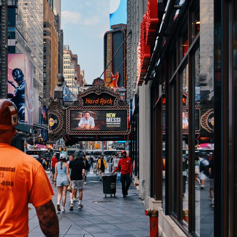 Hard Rock Cafe in Times Square