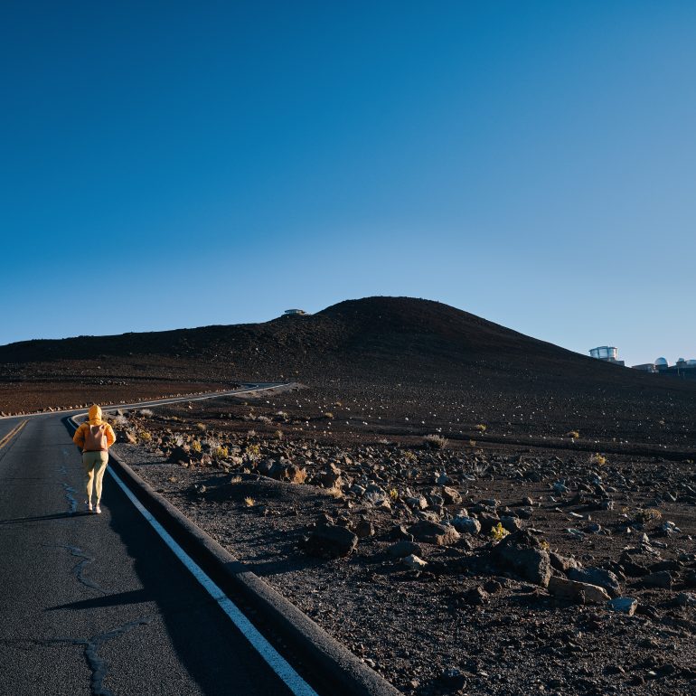 Towards Haleakalā Summit
