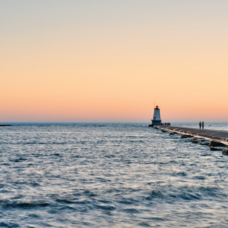 Ludington North Breakwater Light