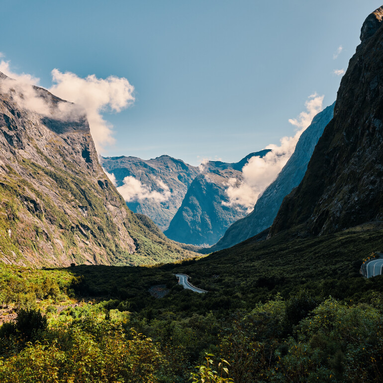 Hundred Falls, and Homer Tunnel