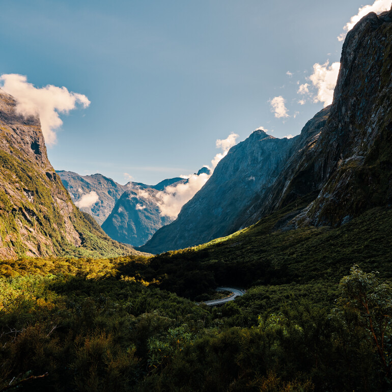 Hundred Falls, and Homer Tunnel